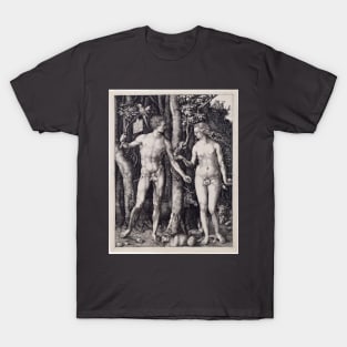 Albrecht Dürer, Adam and Eve,Engraving T-Shirt